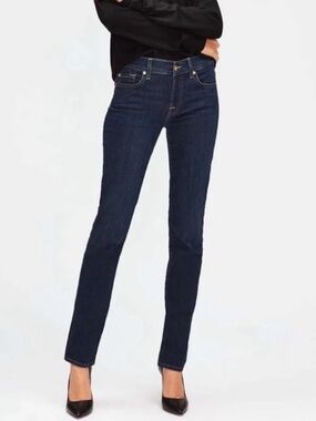 7 For All Mankind Roxanne Slim Straight Jeans